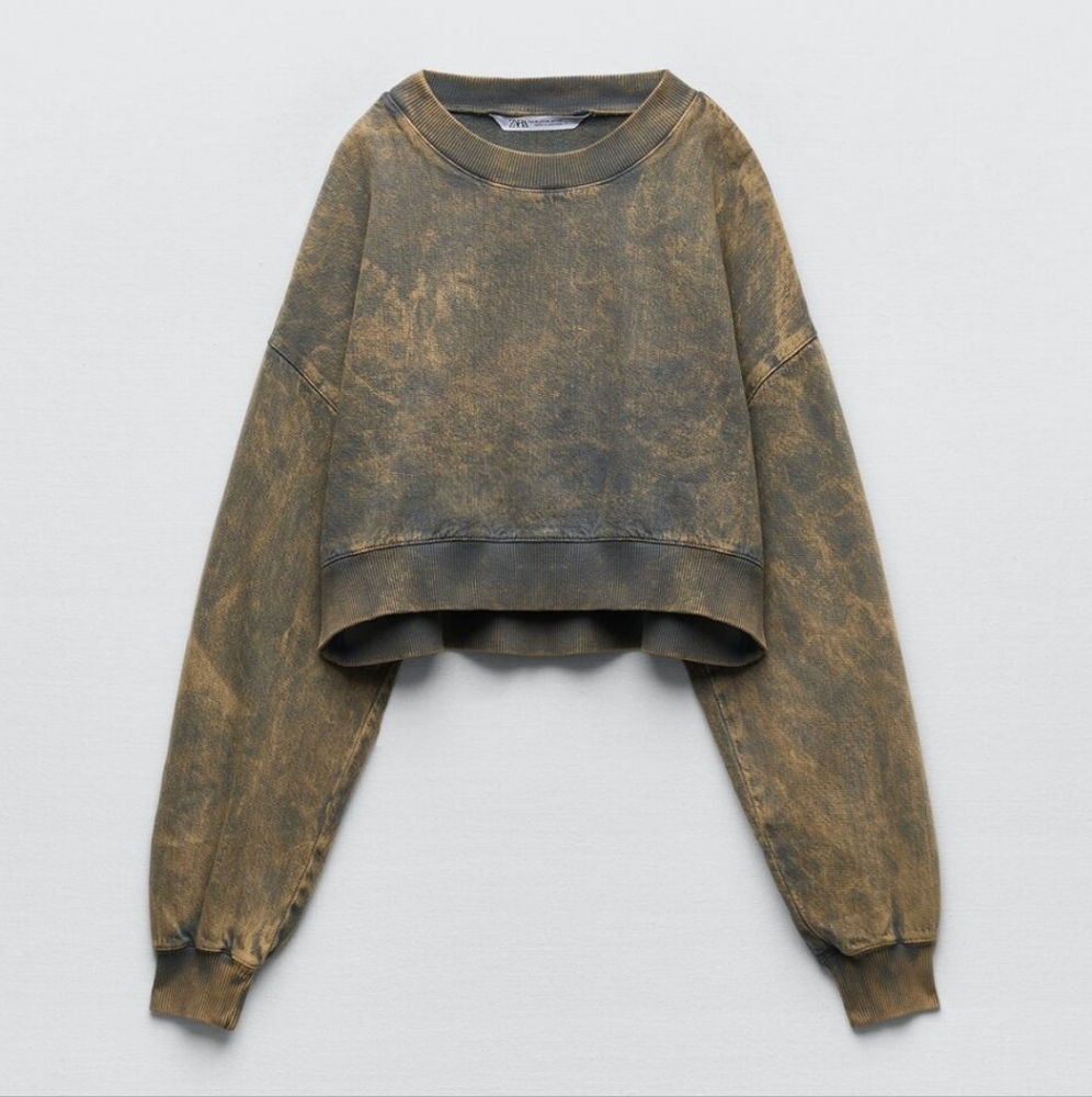 Zara 100% cotton sweatshirt